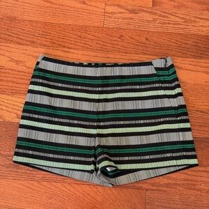 Banana Republic Navy/Green Print Women’s Shorts 2